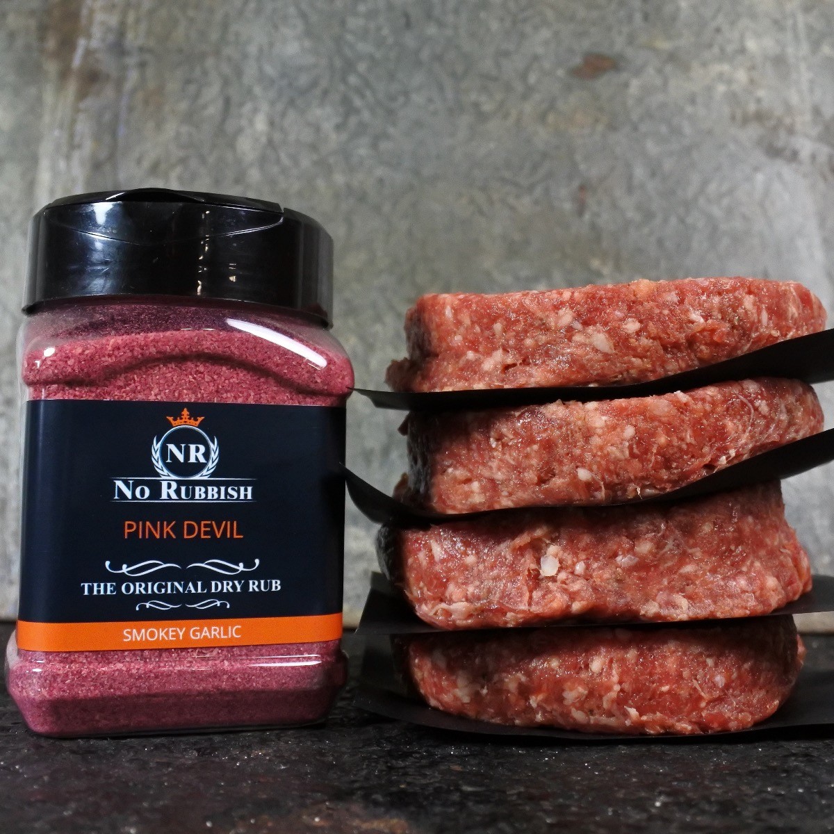 Black Angus burger | Pink devil