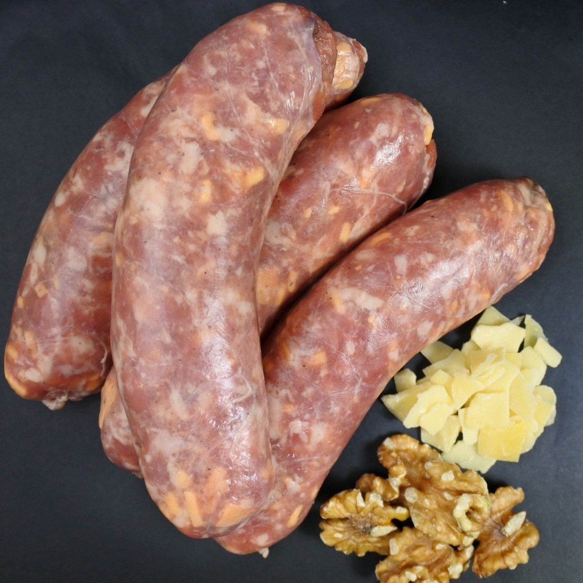Braadworst Livar | Cheddar walnoot