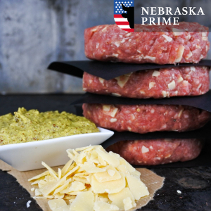 Black Angus burger - old Amsterdam/mosterdzaadjes