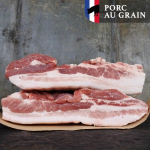 Buikspek zonder zwoerd Porc au Grain