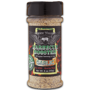 Croix Valley Garlic Barbecue Booster -strooibus 170g