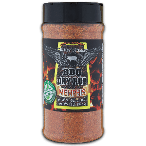 Croix Valley Memphis BBQ Dry Rub -strooibus 340g