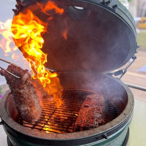 Green egg & whole hog party (v.a. 40 pers.)