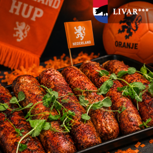 Kies je cadeau WK - Grillworst Livar | Kaas (om zelf te grillen)