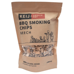 Keij BBQ Smoking Chips Beech -zak 1700 ml