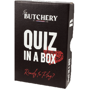 Butchery Pubquiz voor thuis (slechts &euro;2,- bij Surf & Turf pakket)