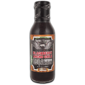 Croix Valley Blackberry Ancho Chile BBQ Wing Sauce -fles 354g
