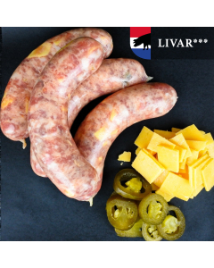 Braadworst LIVAR - cheddar/jalapeno