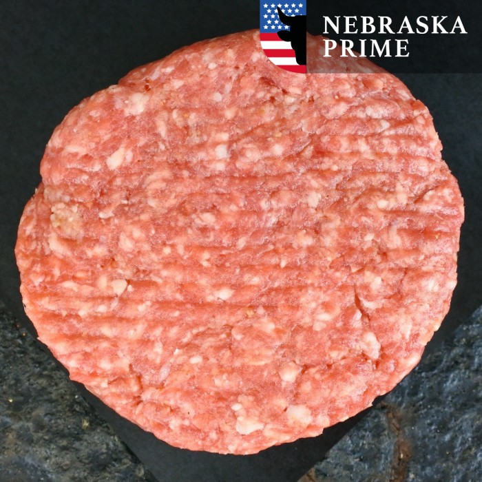 USA Black Angus burger