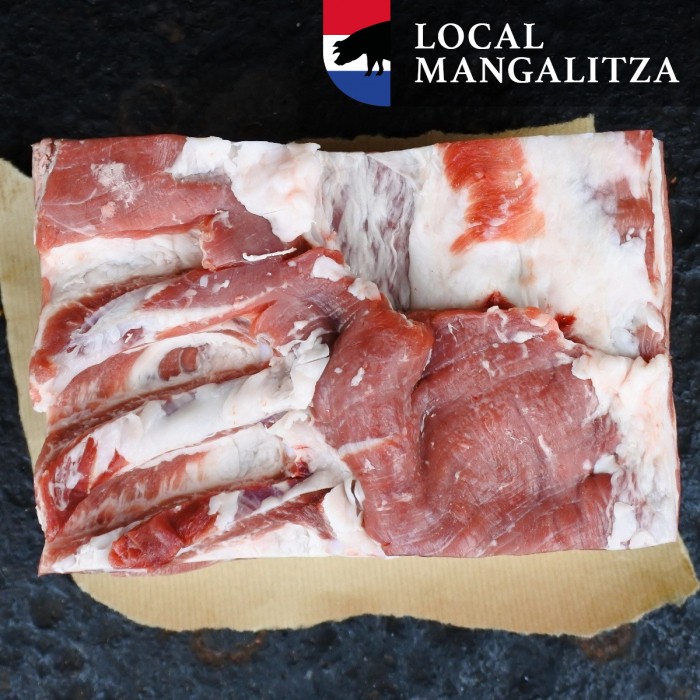 buikspek met zwoerd Mangalitza