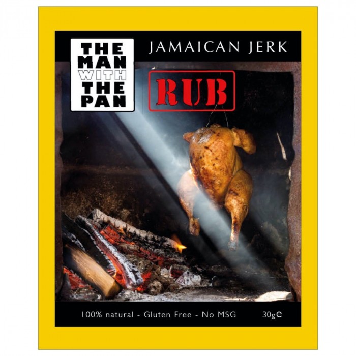 jamaican jerk rub the man with the pan