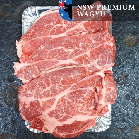 Shabu Shabu chuck steak Wagyu Australia 2mm