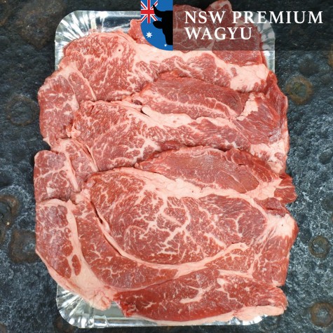 Chuck steak Wagyu Australia 4mm