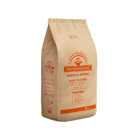 BestCharcoal Birch & Aspen Houtskool 10 kg