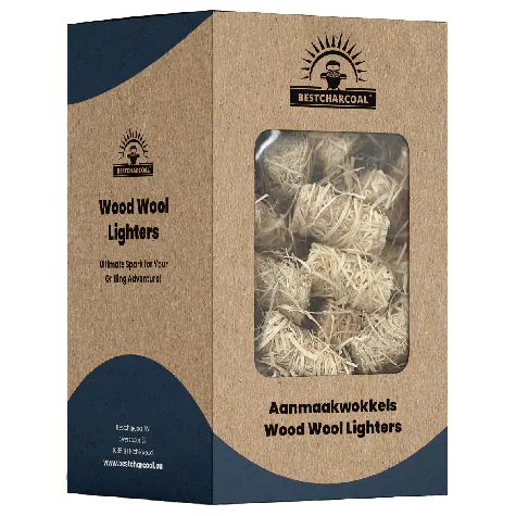 Aanmaakwokkels bestcharcoal 1kg