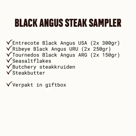 Black Angus Steak Sampler