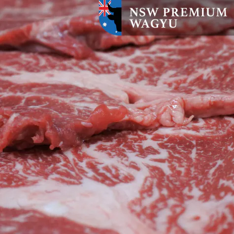 Chuck steak Wagyu Australia 4mm