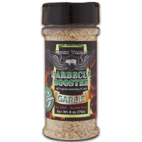 Croix Valley Garlic Barbecue Booster -strooibus 170g
