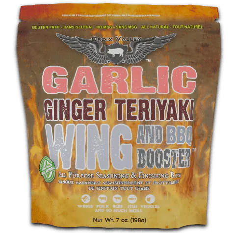 Croix Valley Garlic Ginger Teriyaki Wing Booster -zakje 200g