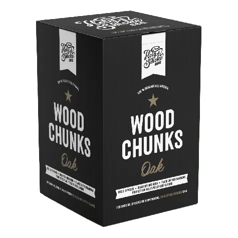 Holy smoke BBQ smoke wood chunks oak