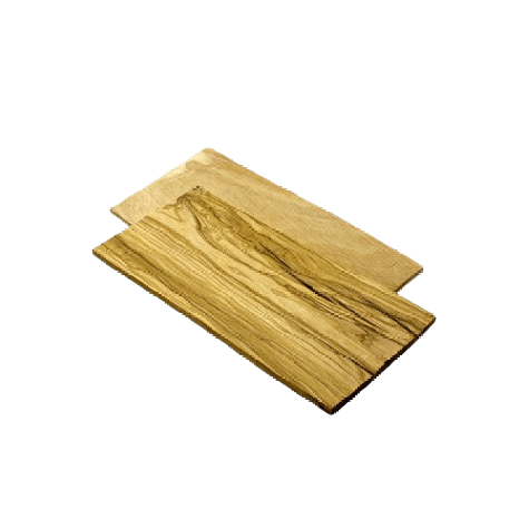 Rookplank Olijf Rechthoek 22 X 11 Cm - 2 Stuks