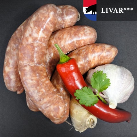 Braadworst LIVAR - Thai red curry