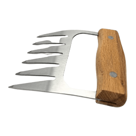Meat Claws Rvs/Hout