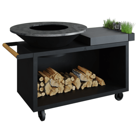 OFYR Island Black 100 PRO Donker Grijs Keramiek