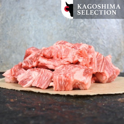 Japans Wagyu ossenhaaspuntjes Kagoshima A4 BMS5-7