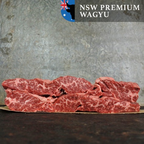 Wagyu outside skirt 8/9 marbling Australia