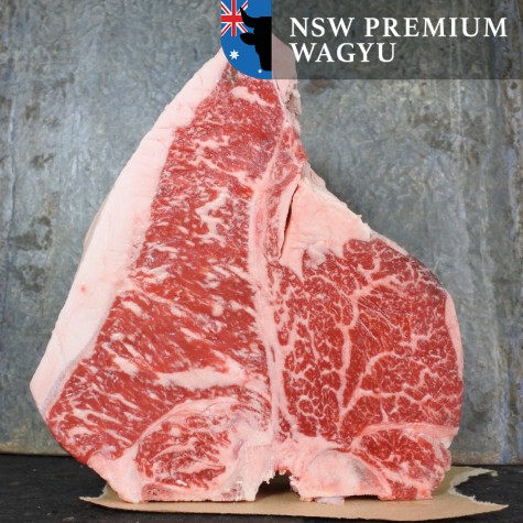 Wagyu porterhouse 8+ Australia