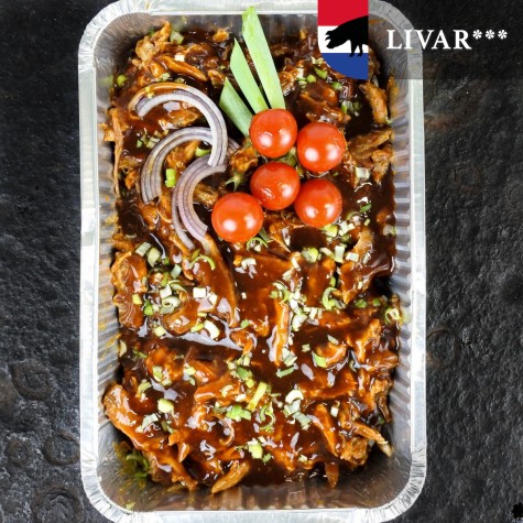 Pulled pork LIVAR kant-en-klaar 