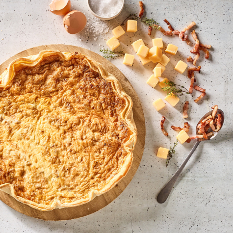 Quiche met Kaas en Spek