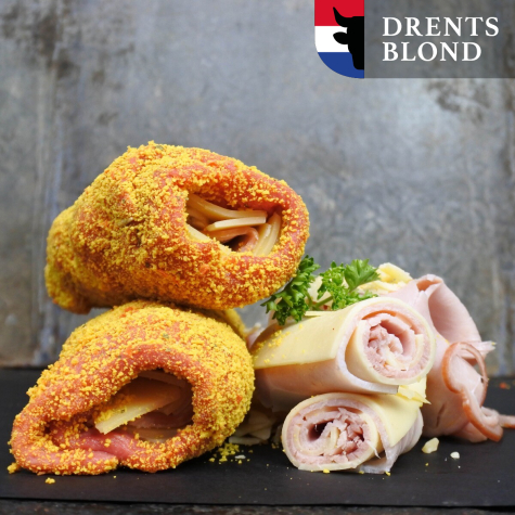 Cordon Bleu Blonde d'Aquitaine met boerenkaas & livarham