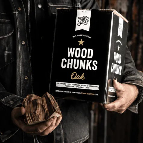 Holy smoke BBQ smoke wood chunks oak
