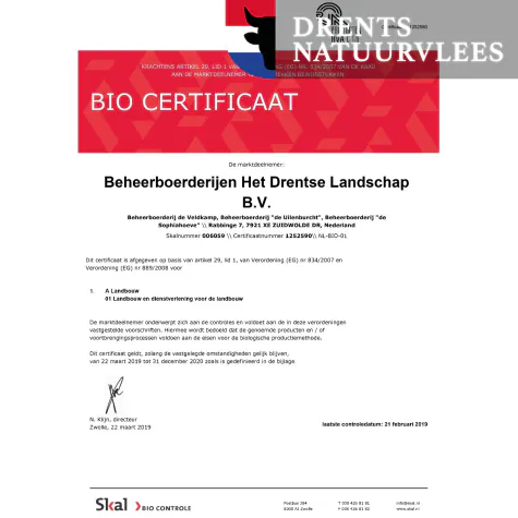 Biologisch gehouden