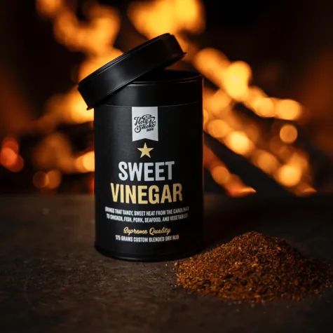 Holy smoke BBQ sweet vinegar dry rub