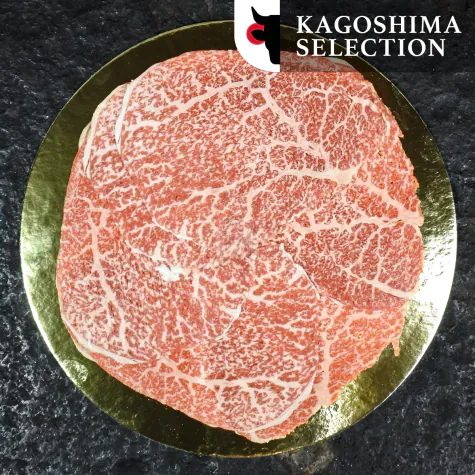 Japans Wagyu carpaccio Kagoshima A3 BMS3/4