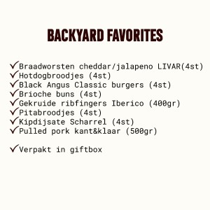Backyard Favorites