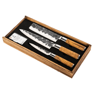 Forged Olive 3-delig messenset