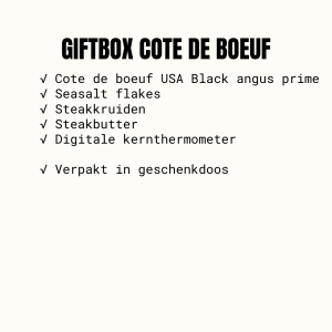 GIFTBOX Cote de Boeuf