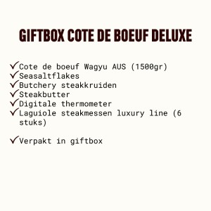 GIFTBOX Cote du Boeuf Deluxe