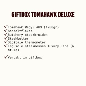 GIFTBOX Tomahawk Deluxe