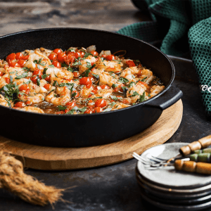 Gietijzeren Skillet (kies formaat)