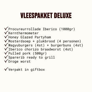 Vleespakket Deluxe