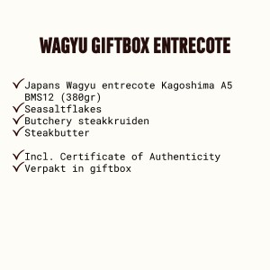 GIFTBOX Wagyu Entrecote