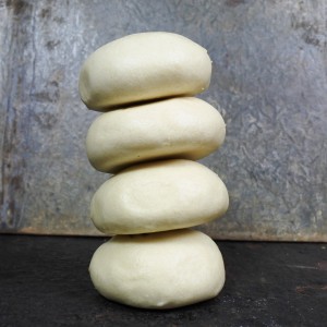 Mini Bao bun white