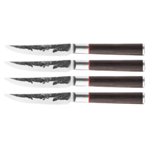 Forged Sebra steakmessen
