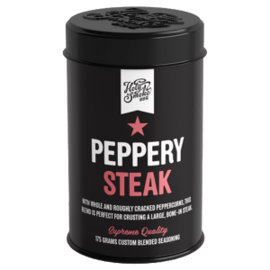 Holy smoke BBQ peppery steak seasoning