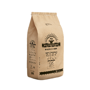 BestCharcoal Birch & Oak Houtskool 10 kg